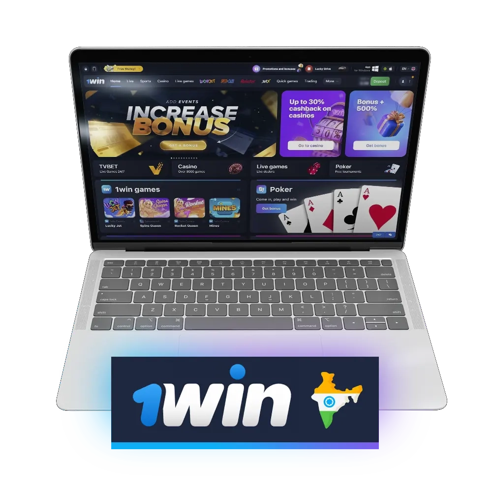 Betting and casino on the official 1win website in India.