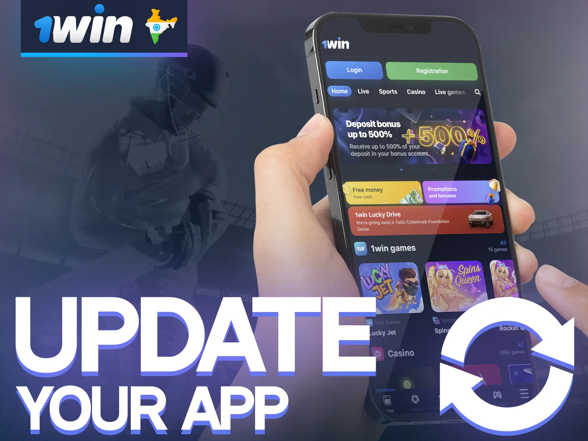 The 1win app for Android and iOS is periodically updated to provide new features and bug fixes.