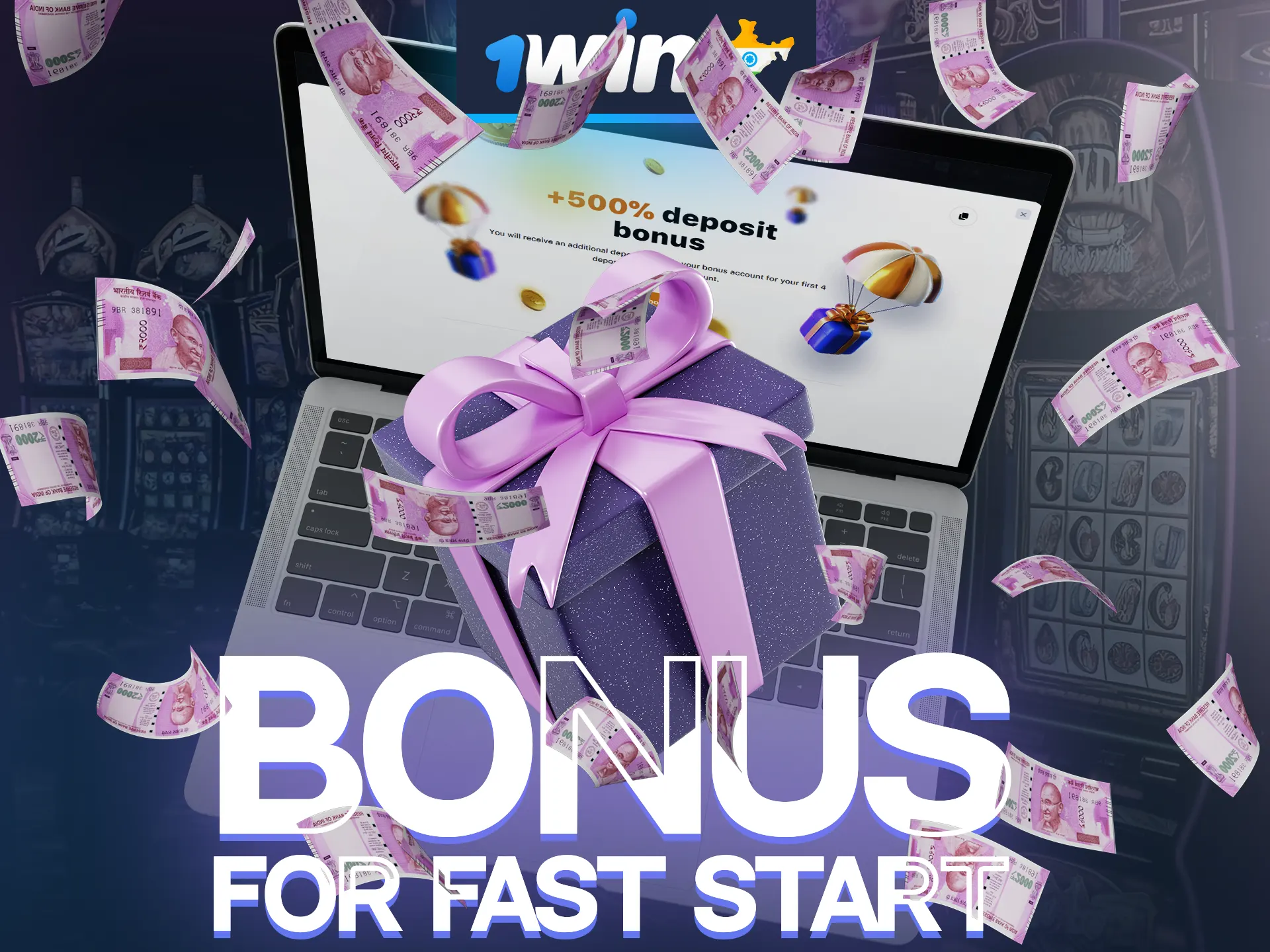 Get a welcome bonus from 1win and use it on the Bombucks game.