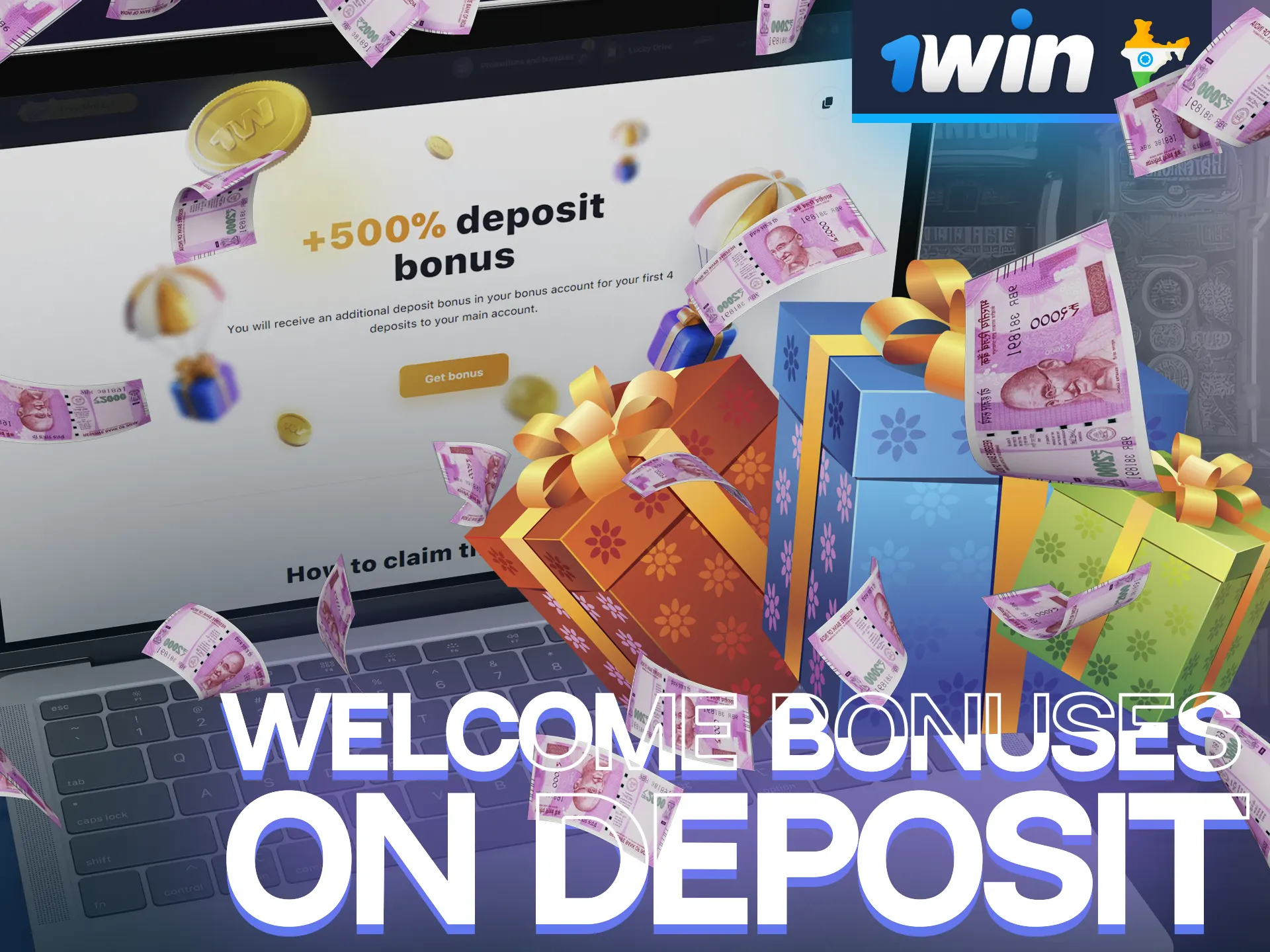 Make four deposits and get a 1win bonus to play Brawl Pirates.