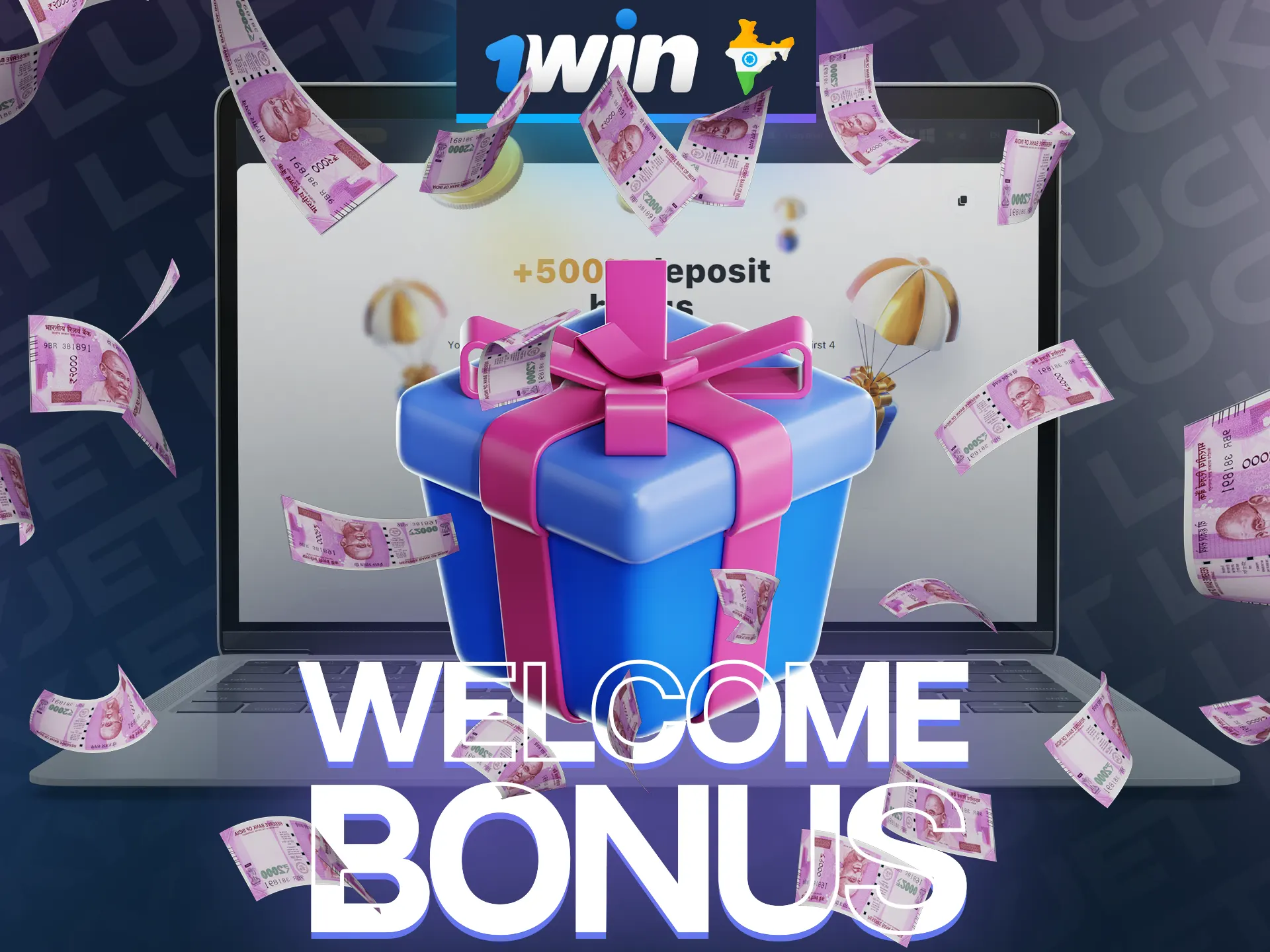 Use promo code 1win to increase your starting capital to play Lucky Jet.