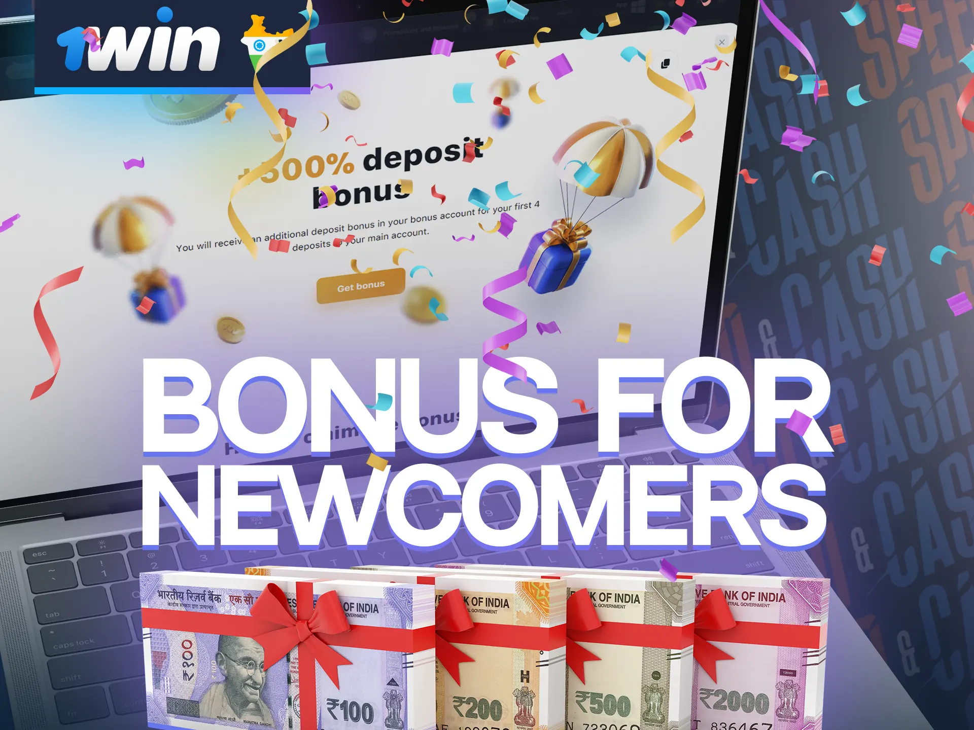 Take advantage of 1win's tempting welcome bonus.