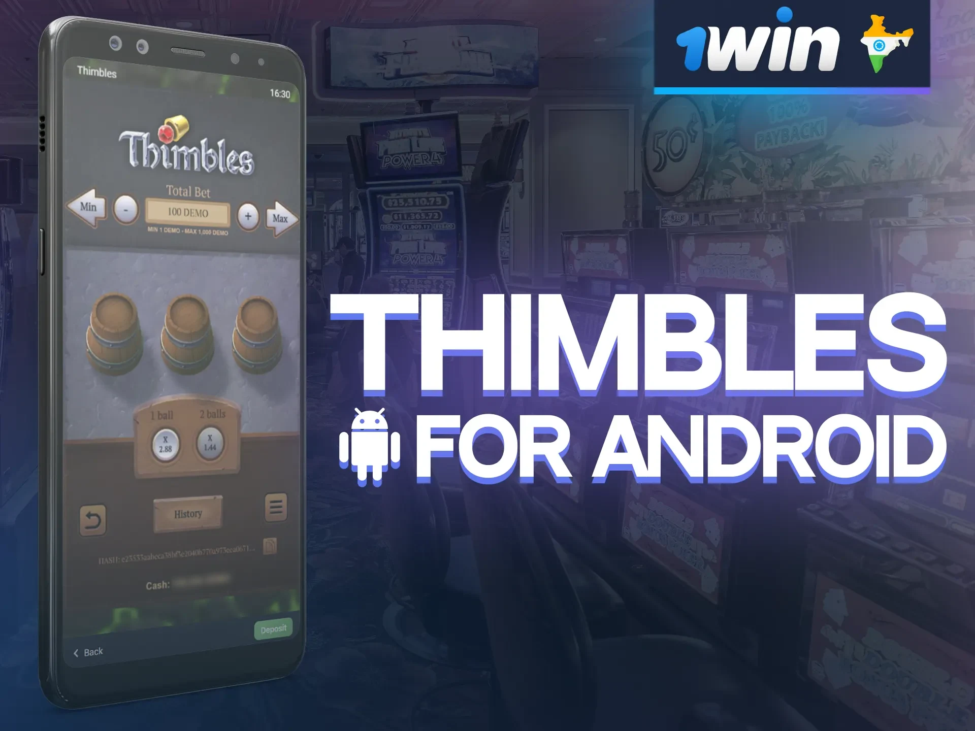 For those who prefer to play 1win Thimbles from their phone, we have developed an Android app.