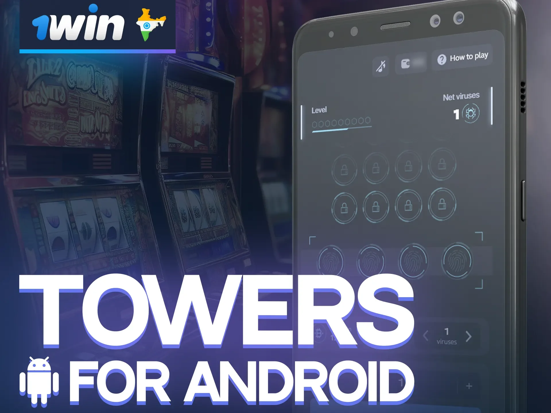 Find out how to access the Towers game in the 1win Android app.