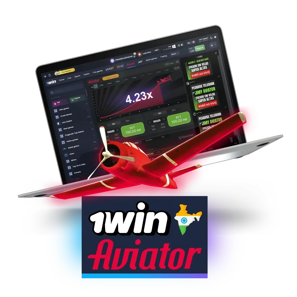 Place your bet and take flight with Aviator at 1win.