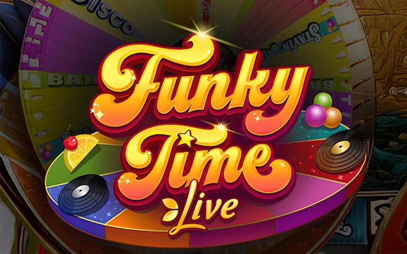 Immerse yourself in Funky Time live casino game at 1Win.
