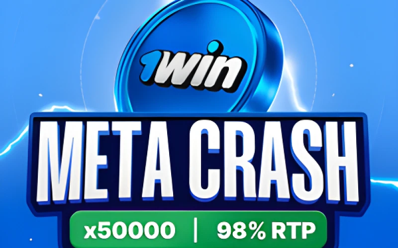 Meta Crash is an exiting slot game available at 1Win.